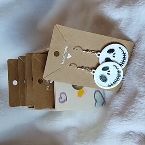 Handmade - Jack Skellington earrings